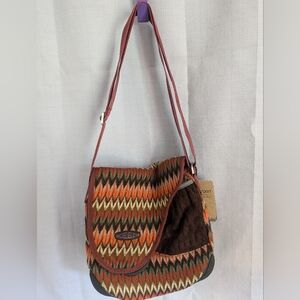 Keen Crossbody Sweater Bag with Sweater Knit coin purse